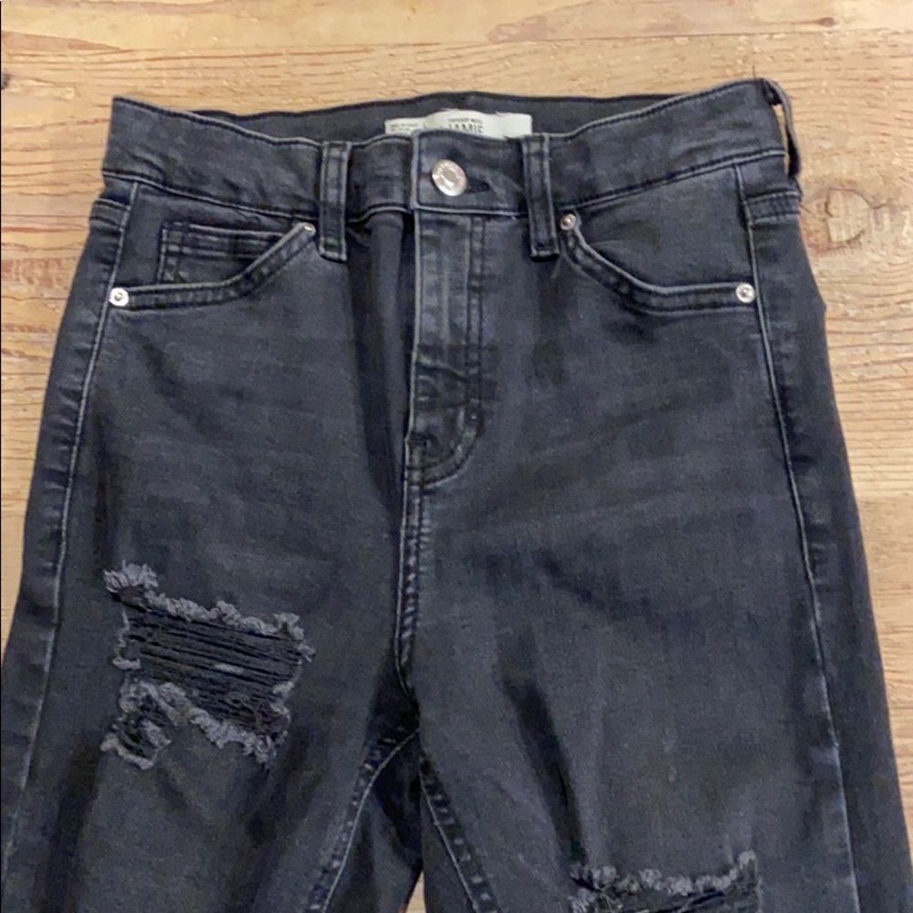 Black Topshop jeans
